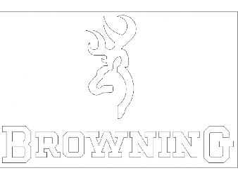 Макет "Логотип Browning" #3353733305 0
