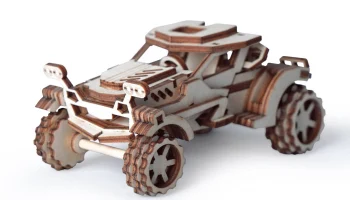 Макет "Скорпион деревянная игрушечная модель автомобиля"