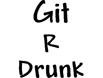Макет "Git r drunk" 0