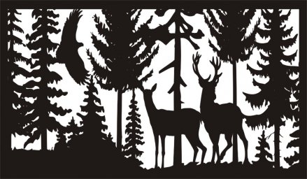 Layout "28 x 48 eagle deer bucks deer plasma painting" 0