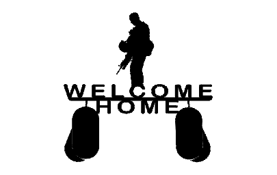 Макет "Добро пожаловать домой, солдат" 0
