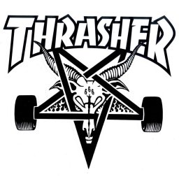 Макет "Логотип Thrasher" 0