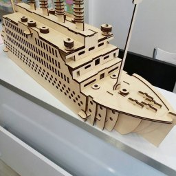 Макет "Модель головоломки Титаник" 0