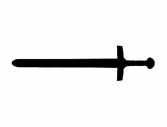 Макет "Средневековый меч" 0
