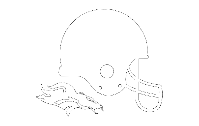 Mockup of the Denver Broncos Helmet 3d 0