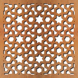 Макет "Арабский геометрический узор" 0