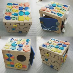 Макет "Кубик занятие игрушка для детей" 0