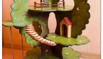 Макет "Набор для моделирования домика на дереве"