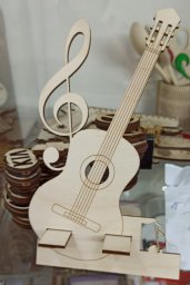 Макет "Подставка для телефона гитары уникальный держатель для сотового телефона гитары" 0
