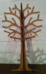Макет "Деревянное дерево для демонстрации ювелирных изделий 3 мм" 2