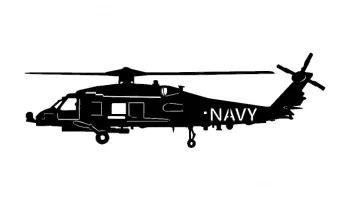 Макет "Военно-морской вертолет"