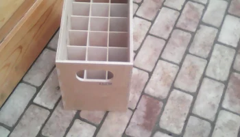 Макет "Коробка для 18 бутылок"