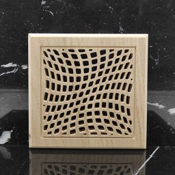 Макет "Квадратный деревянный рисунок вентиляционной решетки" 1