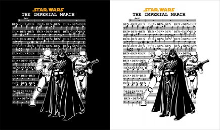 Макет "Звездные войны имперский марш" 0