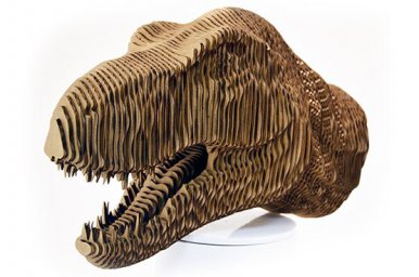 Макет "Голова динозавра тираннозавра" 0