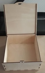 Макет "Простая деревянная коробка" 2
