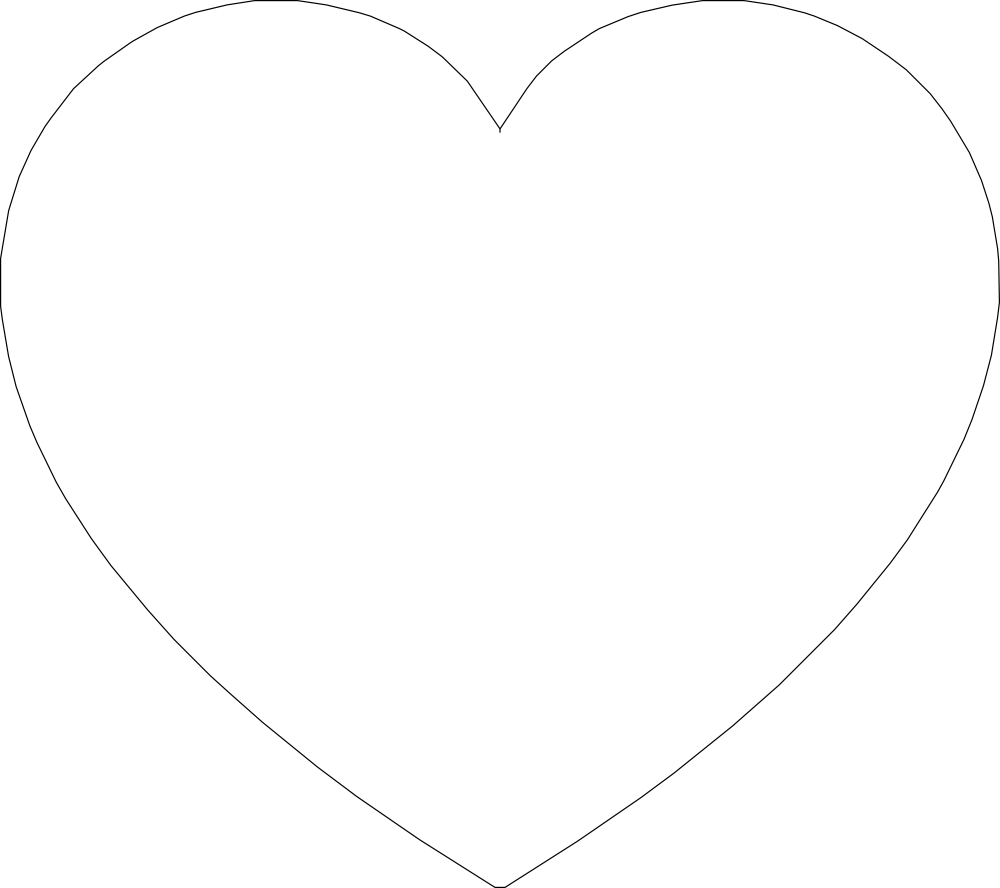 Белое сердце рисунок