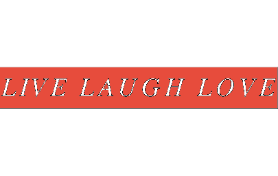 Макет "Live laugh love" 0