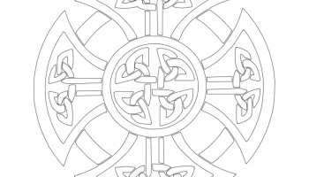 Дерби кельтский крест