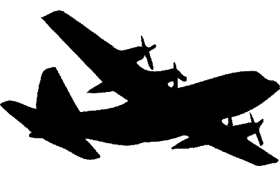 Макет "C-130 силуэт" 0