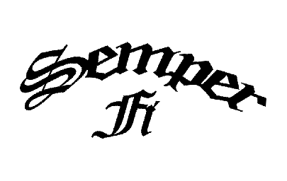 Layout of "Semper fi" 0