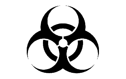 Layout "Symbol of biological danger" 0