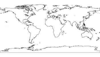 Макет "Карта мира" #1441443501