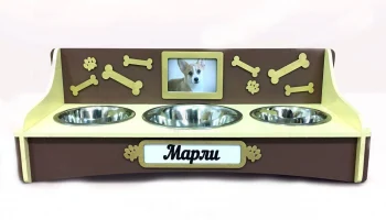 Макет "Подставка для миски для домашних животных"