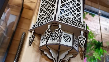 Макет "Винтажный марокканский декоративный настенный светильник"
