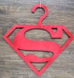 Вешалка для одежды супермена 0