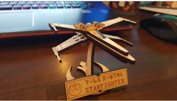Макет "X-wing starfighter"