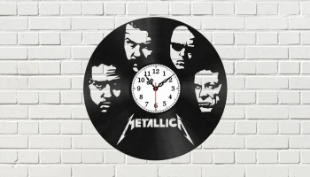 Макет "Настенные часы Metallica"