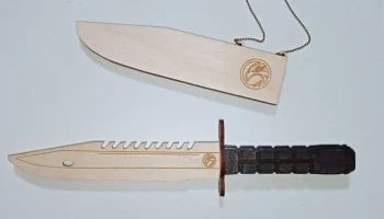 Макет "Деревянный штык-нож"