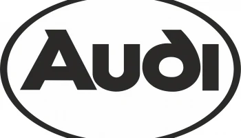 Макет "Audi логотип вектор"