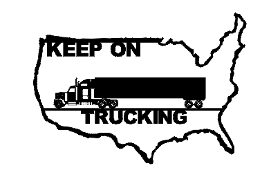 Макет "Водители грузовиков через Америку" 0