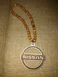 Макет "Брелок для ключей Nissan деревянный брелок с логотипом nissan" 0