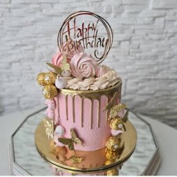 Макет "Топпер для торта с днем рождения" 0