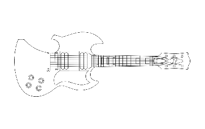 Макет "Открывалка для гитары" 0