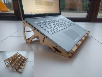 Layout "Laptop stand 17 inches plywood 3.8mm" 0