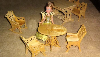 Мини мебель для кукольного домика