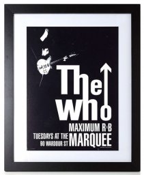 Макет "The Who наклейка на стену" 0