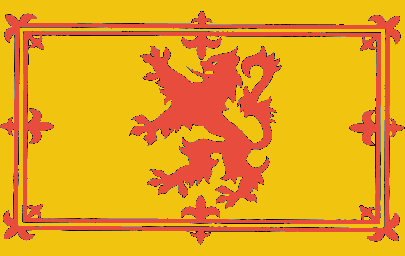 Королевский лев грозный флаг Шотландии 0