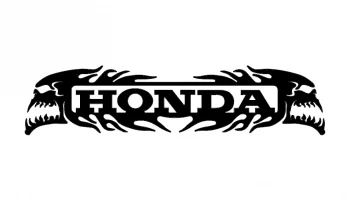 Макет "Черепа Honda"