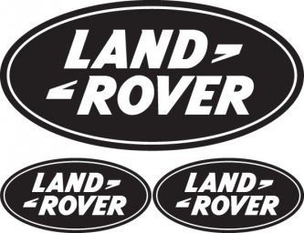 Макет "Логотип Land Rover" 0