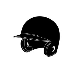 Макет "Бейсбольный шлем" 0