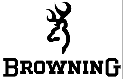 Макет "Логотип Браунинга" 0