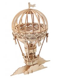 Макет "Воздушный шар 3d деревянный ремесленный набор" 0