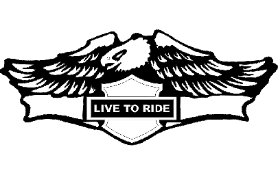 Макет "Live to ride" 0