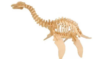 Макет "Плезиозавр 3d пазл"