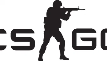 Макет "Counter-strike global offensive логотип вектор"